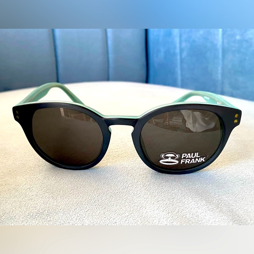 Brand New Paul Frank Round SUMMER WINDOWS(S) Navy Blue Sunglasses Unisex